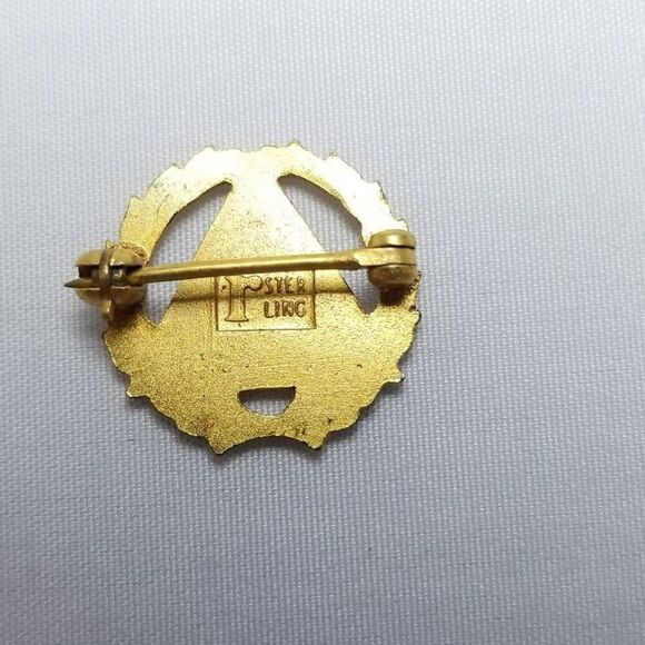 Vintage Methodist Church Women Society Christian Service Sterling Silver Pin - Picture 3 of 6